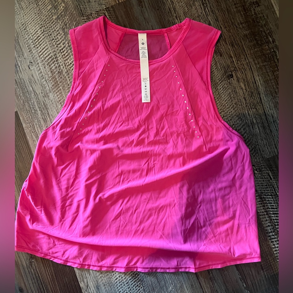 Lululemon Pink Sleeveless Top